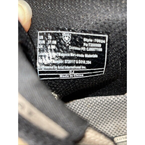 Ariat Terrain ATS Hiking Boot Womens Size 7B Outdoor Taupe Brown Ankle 70024 - Picture 8 of 10